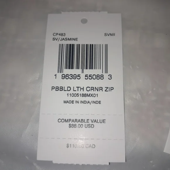 New Coach Wristlet In Jasmine (Purple)Color NWT - Picture 4 of 7